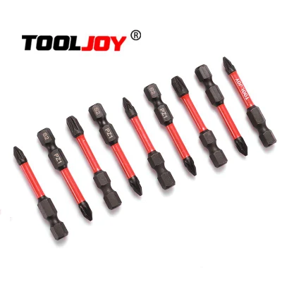 Brocas de impacto Tooljoy/brocas de impacto/brocas de chave de fenda